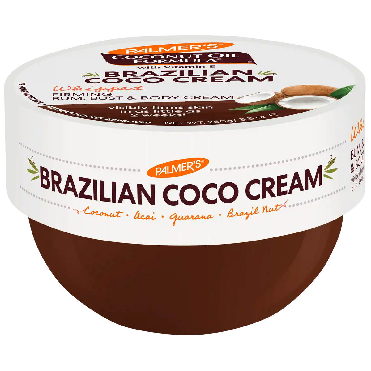 Brazilian Coco Whipped Bum, Bust & Body Cream