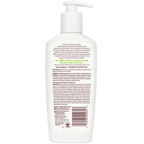 Cocoa Butter Massage Lotion for Pregnancy Stretch Marks