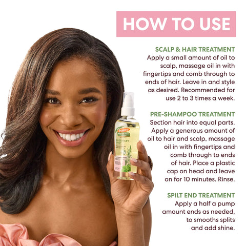 Rosemary Mint Strengthening Hair & Scalp Oil