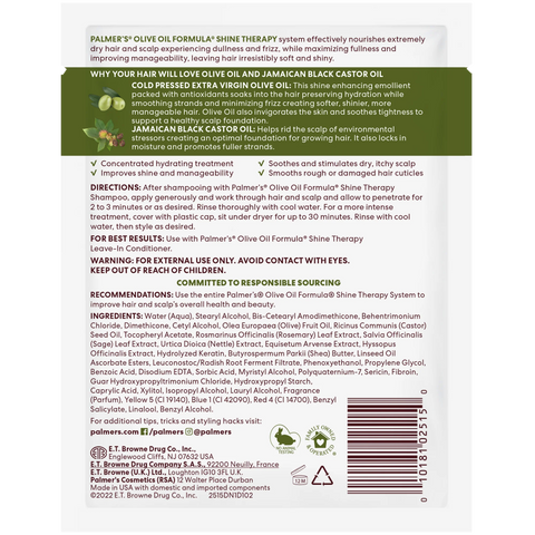 Olive Oil Deep Conditioner