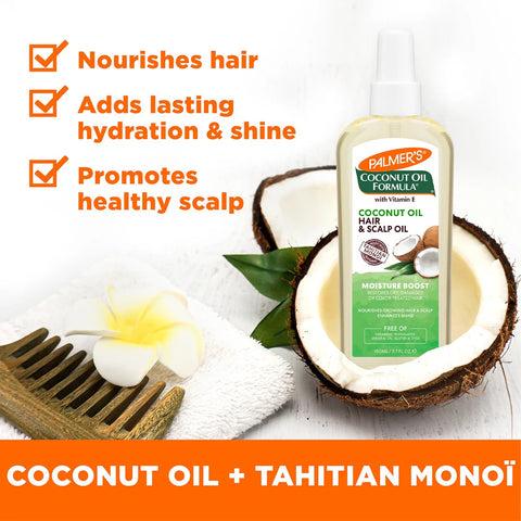 Coconut Oil Hair & Scalp Oil